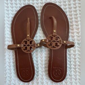 Tory Burch Miller Leather Sandals